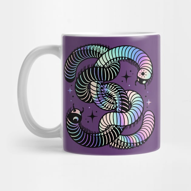 Duality Millipedes - Rainbow by MaryCapaldi